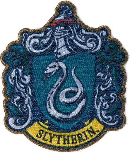 Vista 2 de Simplicity 19320100184 Harry Potter Slytherin - Parche para planchar para ropa, mochilas y accesorios, 3.5 pulgadas de ancho x 4.125 pulgadas