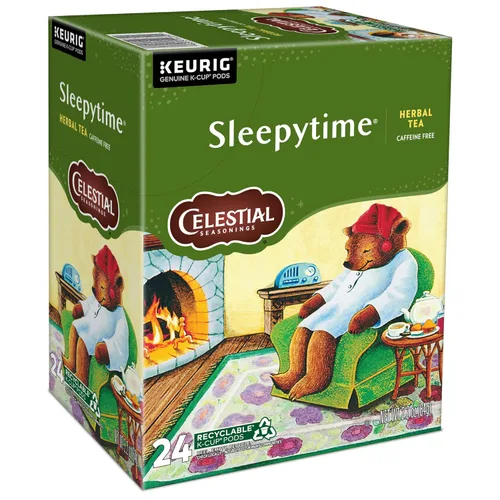 Vista 10 de Celestial Seasonings - Té de hierbas con canela y manzanas, 24