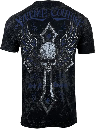 Vista 3 de Xtreme Couture by Affliction Camiseta para hombre Stone Warrior