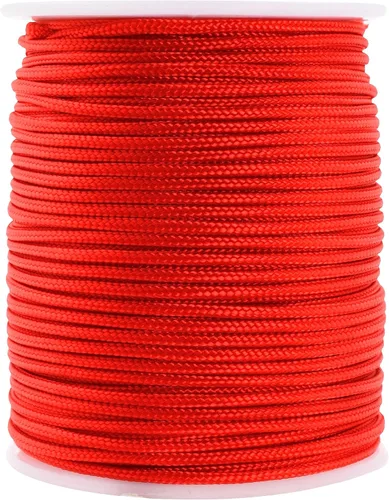 Vista 16 de Mandala Crafts Cordón de Satén de Nylon para Fabricación de Joyas - 1mm 109 Yardas Cuerdas de Nylon Champagne Rattail Cordón de Nudo Chino