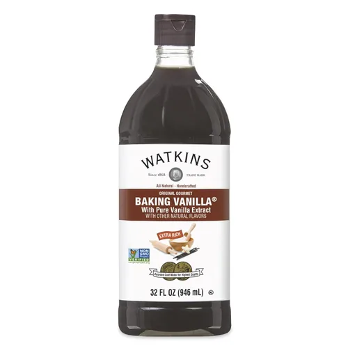 Vista 29 de Watkins Extracto orgánico de almendra pura, sin OMG, Kosher, botella de 4 onzas, 1 paquete