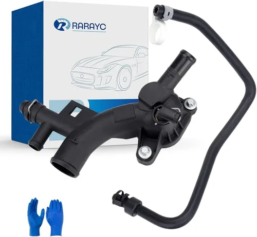 Salida de agua para carcasa del refrigerante del motor con manguera, repuesto para Chevy Cruze, Sonic, Trax y Buick Encore 1.4L - Reemplaza