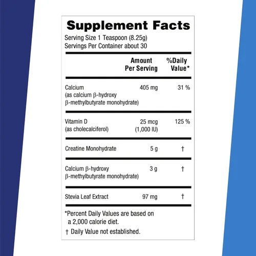 Vista 3 de Superior Source Creatine HMB - Monohidrato de creatina para apoyo muscular, recuperación y ejercicio - Sin colorantes - Sin sabor, 8.75 oz