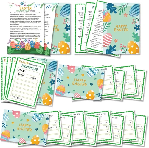 Juego de peleas amistosas para el día de Pascua, suministros de juego de fiesta del día de Pascua, juegos del día de Pascua para adultos y