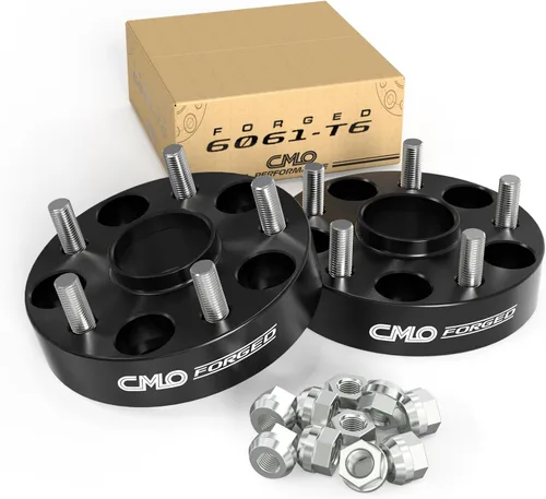 Vista 15 de 2 espaciadores de rueda centrados de 0.118 pulgadas de 5 x 4.5 (2.642 in CB) 12 x 1.5 pernos compatibles con Genesis Tiburon Veloster Optima Soul