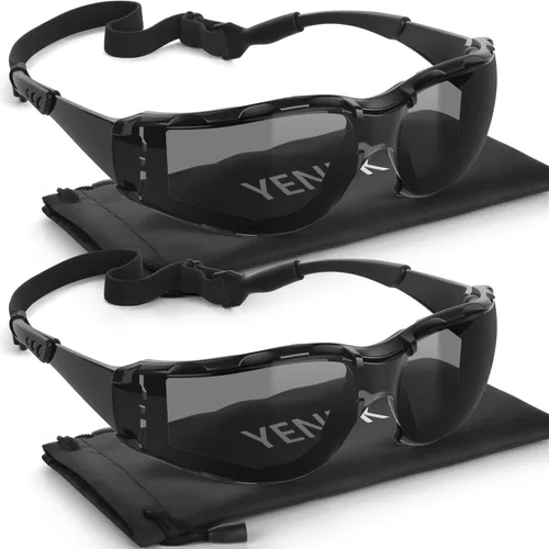 Vista 8 de Anti-Fog Safety Glasses - ANSI Z87.1 Certified, Scratch Resistant Eye Protection Glasses, UV400 Protection