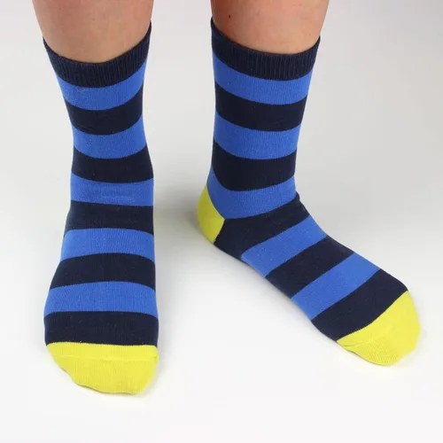 Vista 6 de COTTON DAY Kids Boys Fun Novelty Crew Socks Colorful Pattern Design Shark Scull Robot