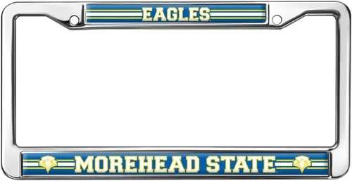 Vista 96 de Texas A&M University - Texarkana Mascot - Marco de metal estándar para placa de matrícula de tamaño completo