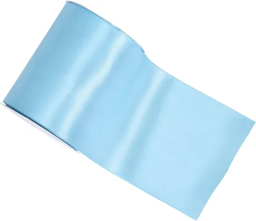 Vista 146 de YAMA Cinta de satén de doble cara, 1 1/2 pulgadas, 25 yardas para envolver regalos, color negro