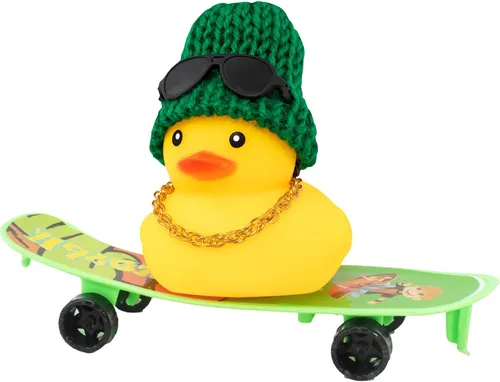 Vista 10 de wonuu Adorno de pato de goma para salpicadero de automóvil, accesorios de decoración para tablero de automóvil, accesorios de decoración con mini