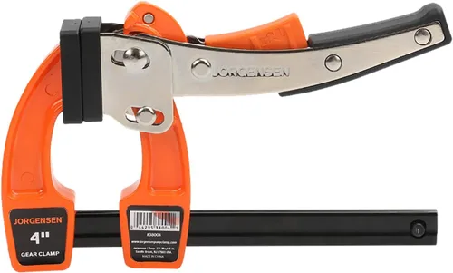 Jorgensen 38004 Abrazadera de engranaje de 4 pulgadas, acero