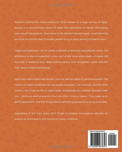 Vista 2 de The Flavors of Spain Cookbook Tapas and Much More