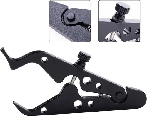 Vista 2 de Control de crucero de motocicleta, bloqueo de acelerador de motocicleta, abrazadera de bloqueo de agarre de mano ligera universal, muñeca