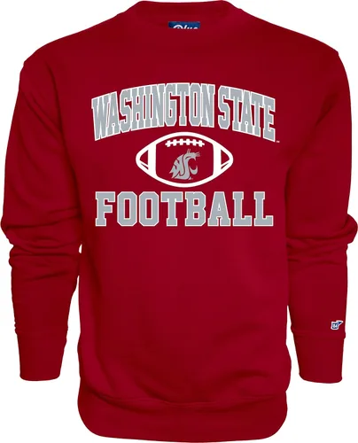 Vista 6 de Blue 84 NCAA sudadera de cuello redondo para hombre, color del equipo de fútbol
