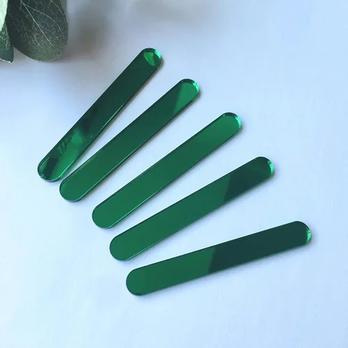 Vista 6 de 30 piezas de mini palitos acrílicos para helado de helado de caramelo y manzana (AB Rainbow)