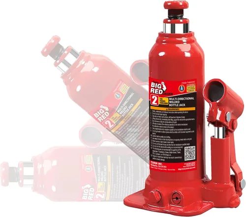 Vista 12 de BIG RED T90213 Torin Gato Hidráulico de Botella Soldado con Estuche de Transporte y Almacenamiento de Moldeo por Soplado, Capacidad de 2 Toneladas
