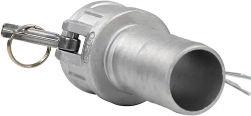 Vista 6 de 2 accesorios de bloqueo de leva de aluminio de 2 pulgadas (parte C), pieza de montaje de manguera de leva y ranura, acoplamiento hembra de 2