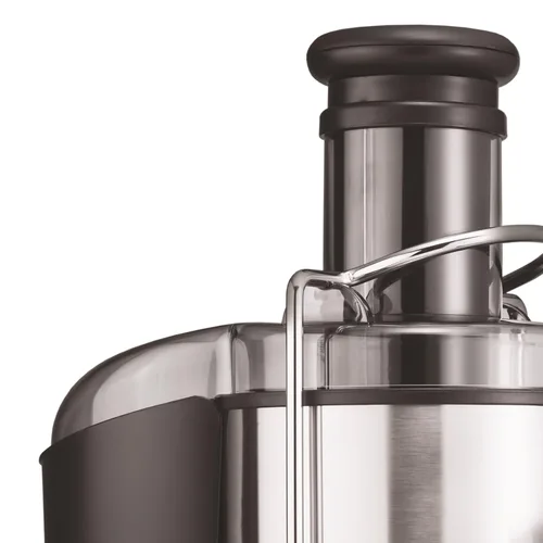Vista 5 de Brentwood JC-500 Extractor de jugo de 2 velocidades 700w con tarro graduado, acero inoxidable