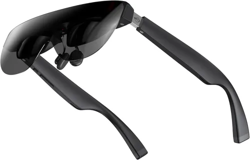 AiRA XR/AR - Lentes con 160 pulgadas, 45°FOV, 120 Hz, 5000 liendres, ajuste miopía, lentes de pantalla de video de resolución ultra ancha para Negro