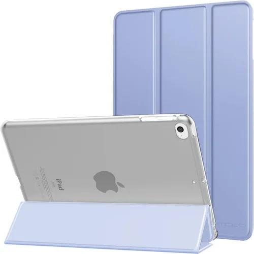 Vista 37 de MoKo Funda para iPad mini 5 2019/Mini 4 2015 (5ta/4ta Generación 7.9 pulgadas), funda delgada y ligera con soporte, con protector traslúcido