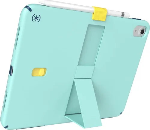 Vista 9 de Speck Funda y soporte para tablet iPad de 10.9 pulgadas, resistente a los arañazos, protección contra caídas y soporte de liberación rápida