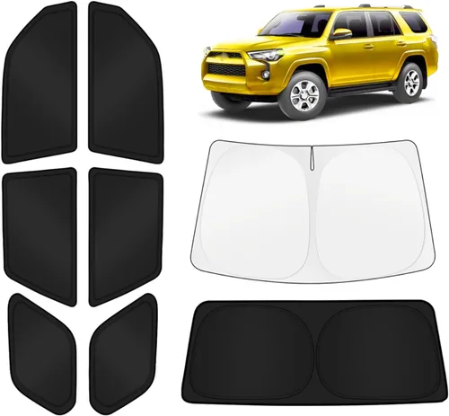 Vista 133 de KUST - Parasol plegable para parabrisas para BMW X1 E84, accesorios 2011 2012 2013 2014 2015, protector de visera de sol ajustable que bloquea