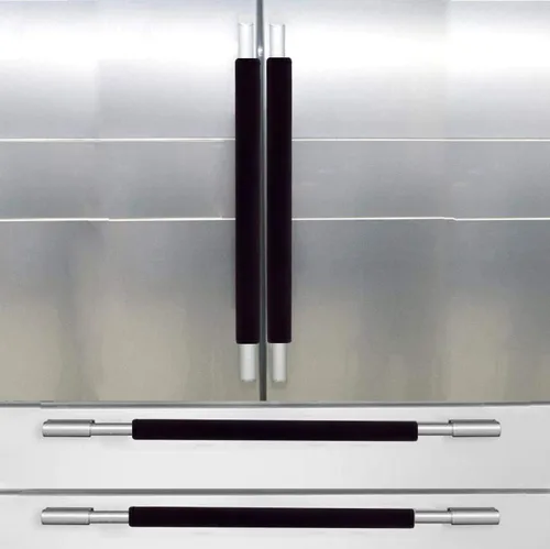 Vista 16 de Fundas para manijas de refrigerador, juego de fundas para manijas de electrodomésticos de cocina, horno microondas, nevera o lavavajillas, protector