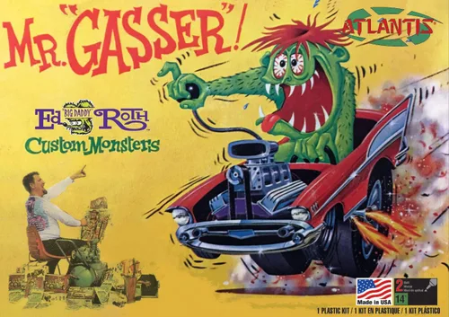 Atlantis Mr Gasser Ed Big Daddy Roth Kit modelo