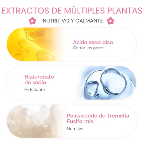 Vista 5 de Set de Cuidado de la Piel Sakura para Niñas Adolescentes - Set de Cuidado de la Piel - Cuidado de la Piel para Adolescentes de 10-12 Años Hidratante