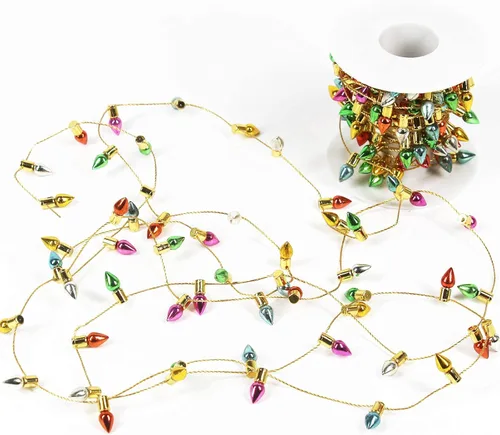 Cadena de luces falsa Orgrimmar para decoración navideña de casa de muñecas, accesorios de muebles en miniatura (10m/3280cm)