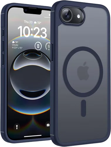 Vista 41 de TOCOL Funda magnética para iPhone 11, protección completa mejorada de la cámara, compatible con Magsafe, protección de grado militar, parachoques