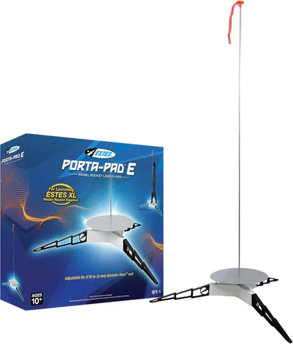 Estes 2238 Porta Pad E - Almohadilla de lanzamiento, modelo de cohete volador, kit de accesorios para mayores de 10 años