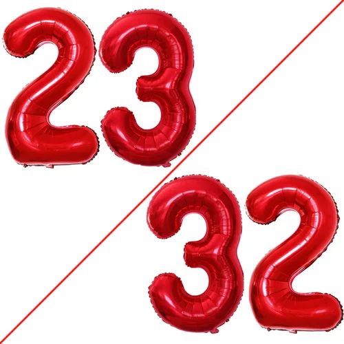 Vista 326 de GOER Globos con el número 80 para decoraciones de fiesta de cumpleaños número 80, globos de helio de aluminio jumbo de 42 pulgadas para 80 Oro rosa