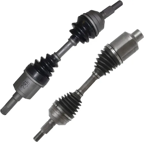 Vista 62 de Detroit Axle - Ejes CV delanteros para Chevy Trailblazer EXT Buick Rainier GMC Envoy XL XUV Olds Bravada Isuzu Ascender Saab 9-7x, 2003 2004 2005