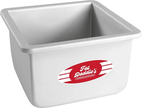Vista 20 de Fat Daddio's PSQ-442 - Molde cuadrado de aluminio anodizado para tartas, 4 x 2 pulgadas