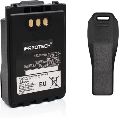 BP-307 Batería 3350mAh 7.2V Li-Ion Batería de repuesto compatible con Icom ID-52A ID-52E ID-50A IC-705 IP-100H IP-501H IP-503H Reemplazo de radio