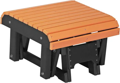 Vista 22 de LuxCraft Poly Glider - Reposapiés otomano (caoba antigua)