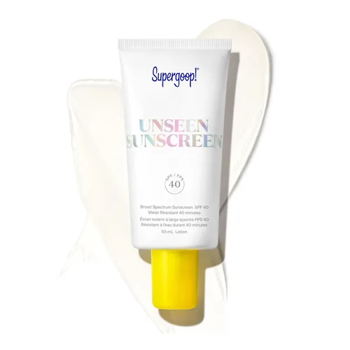 Vista 11 de Supergoop! Protector solar invisible para la cara - SPF 40 - Invisible + Espectro amplio + imprimación adhesiva al maquillaje - Sin peso, sin olor