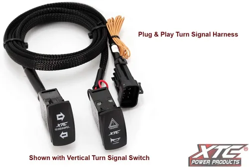Vista 4 de XTC Power Products Can-Am Maverick Plug & Play Sistema de señal de giro con cancelación automática con bocina