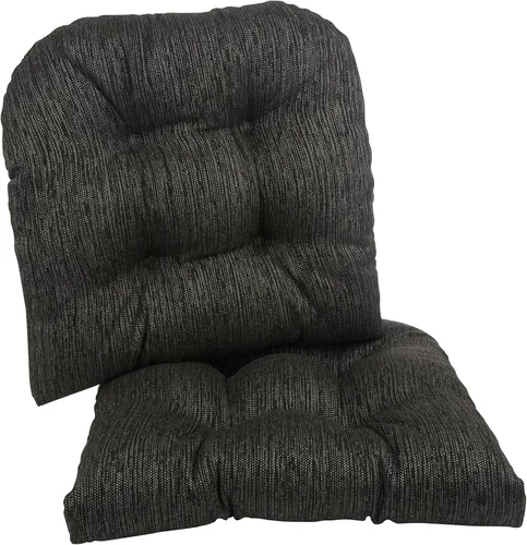 Klear Vu Gripper - Cojines sobrerellenos antideslizantes universales para silla de comedor para decoración de cocina o uso en la oficina,