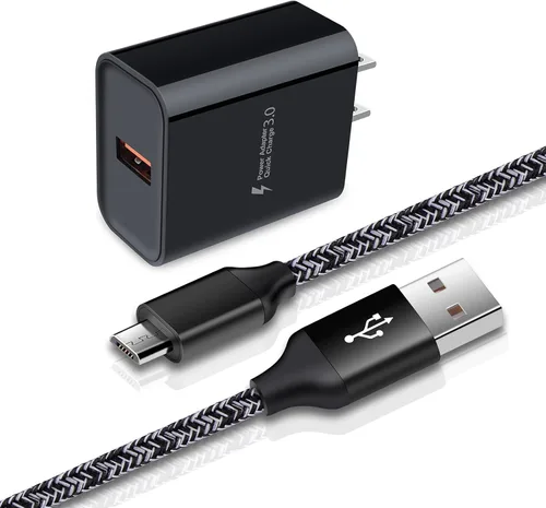 Adaptive Fast Charger Android Charger for Samsung Galaxy S7 Edge S6 S5 J3 J3V J7 J7V J5,Moto G5 G4 E6 E5 E4,LG Stylo 3 2 G4 K50 K40 K22