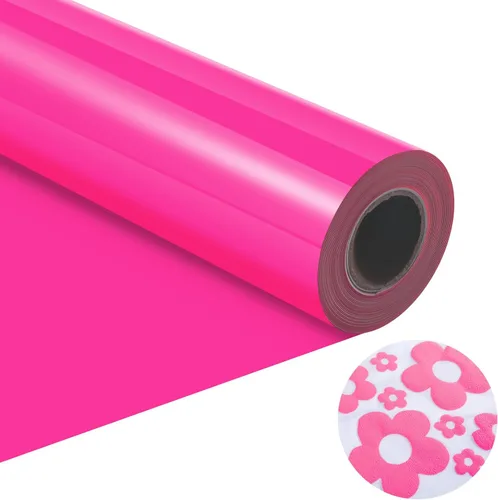 Vista 8 de HTVRONT - Rollos de vinilo HTV de transferencia de calor, de 30,5 cm x 6,1 metros para camisetas, vinilo para planchar para todas las máquinas