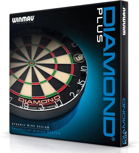 Vista 4 de Winmau Diamond Plus Dartboard