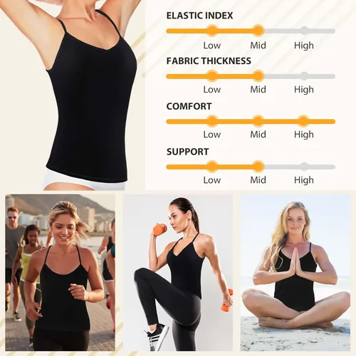 Vista 7 de Xtinmee Camiseta térmica sin mangas para mujer, camisola de poliéster con forro polar térmico