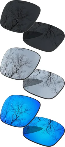 Vista 11 de ToughAsNails Set of 3 Replacement Lenses for Oakley Jupiter Squared Pack