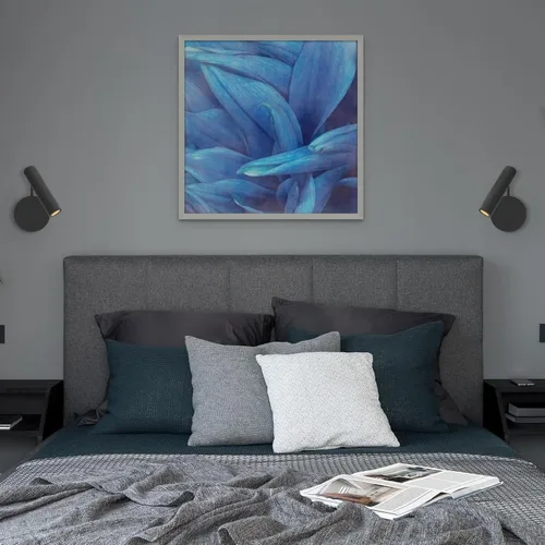 Vista 6 de ZEROUNO Lámpara de lectura montada en la pared para dormitorio, aplique cableado con interruptor de encendido/apagado, moderna lámpara de pared
