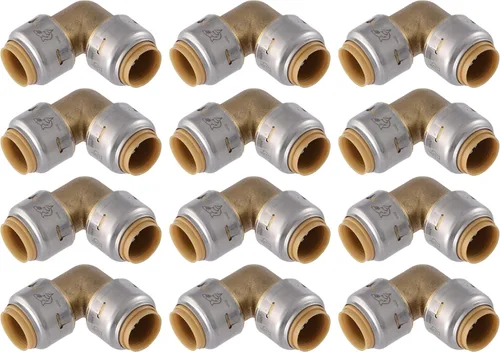 Vista 12 de SharkBite Max 1 x 1 pulgadas PTC Codo de 90 Grados, Accesorio de Plomería de Latón de Conexión a Presión, UR260A