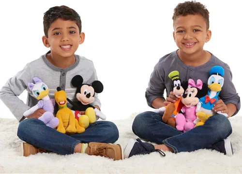 Vista 2 de Disney Junior Mickey Mouse - Peluche pequeño de pato Donald, juguetes para niños a partir de 2 años Just Play