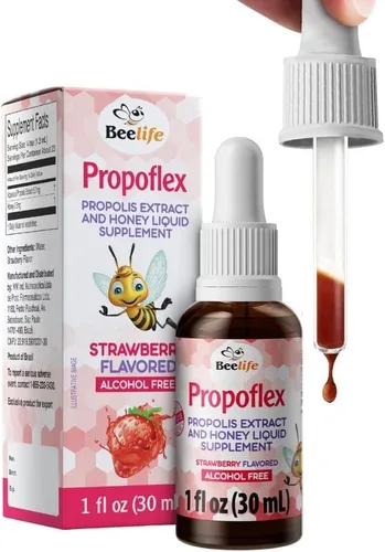 Vista 10 de Extracto de propóleo verde brasileño Beelife 11% Extracto seco, Tintura de propóleo de abeja, Altos niveles de Artepillin-C – Natural y Kosher