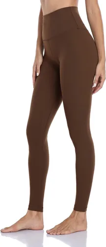 HeyNuts Leggings extra largos EssentialWork Out para mujer, cintura alta, control de abdomen, pantalones de yoga de 31 pulgadas